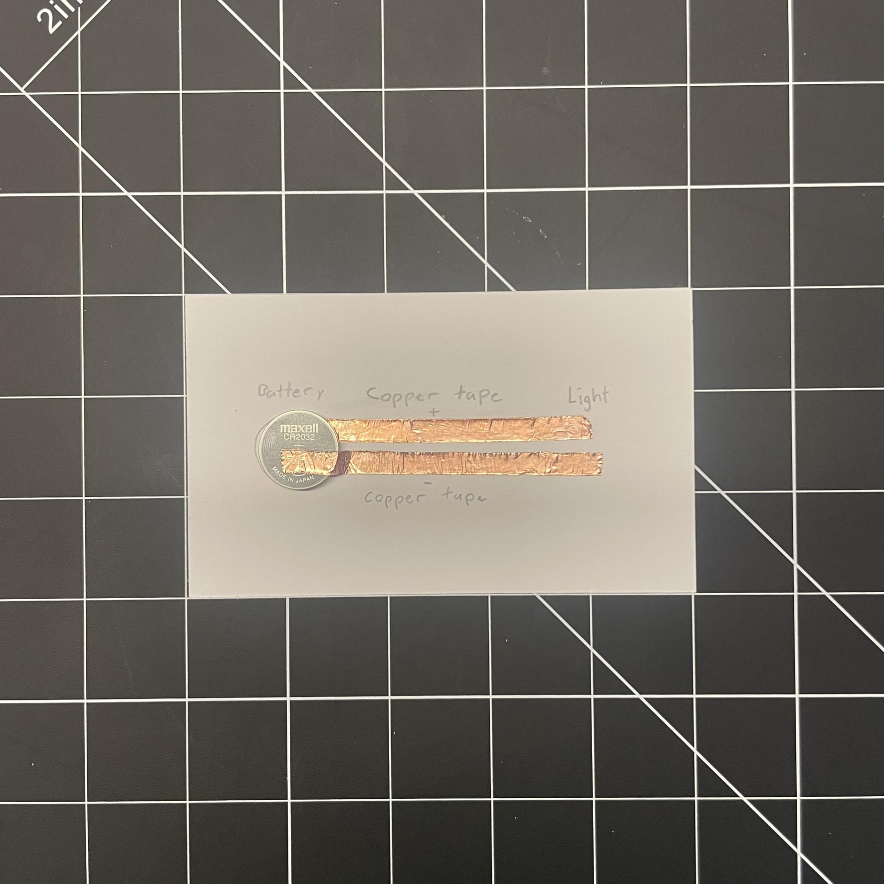 This is the next step with the battery attached