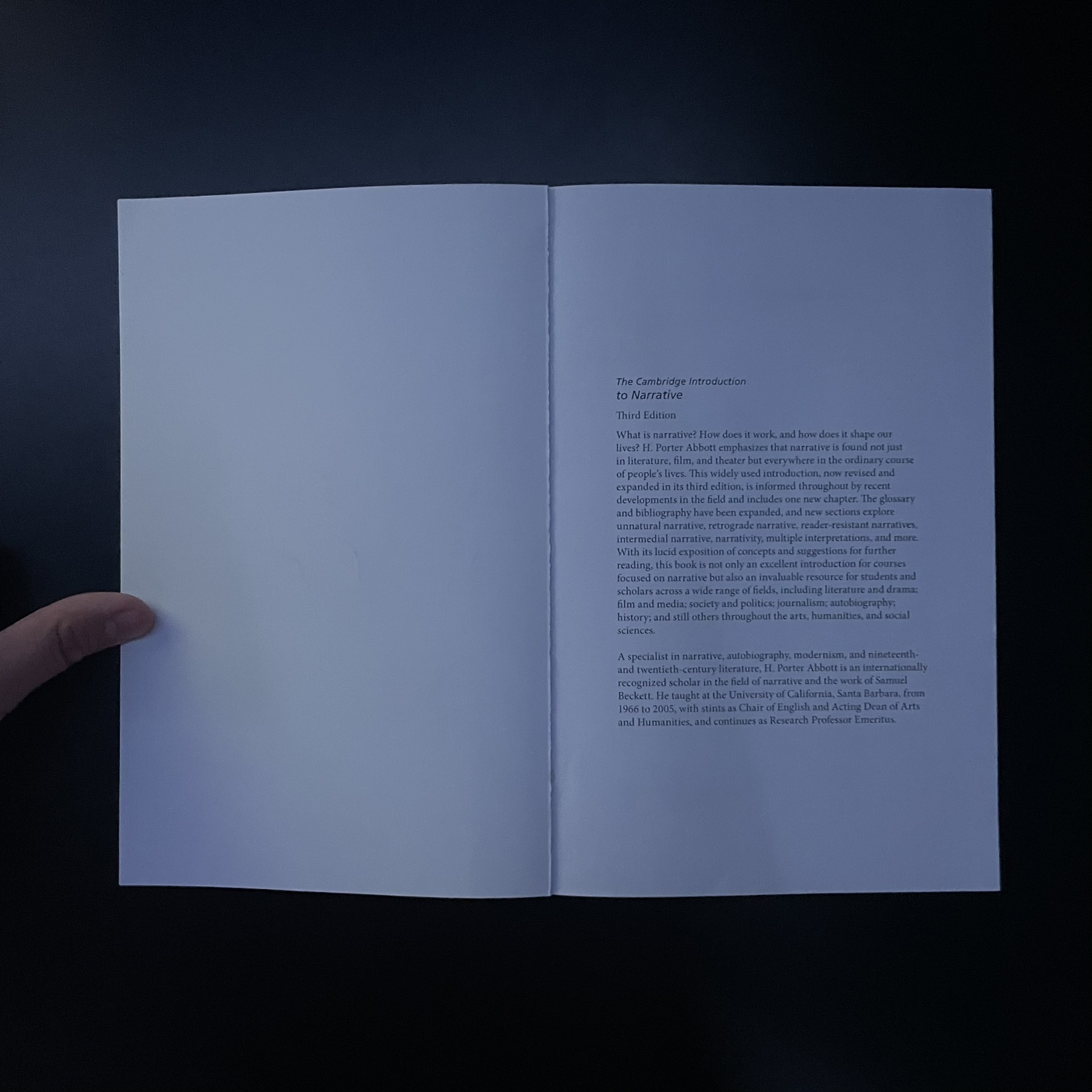 This is the first page of the book where most of the circuit would take place