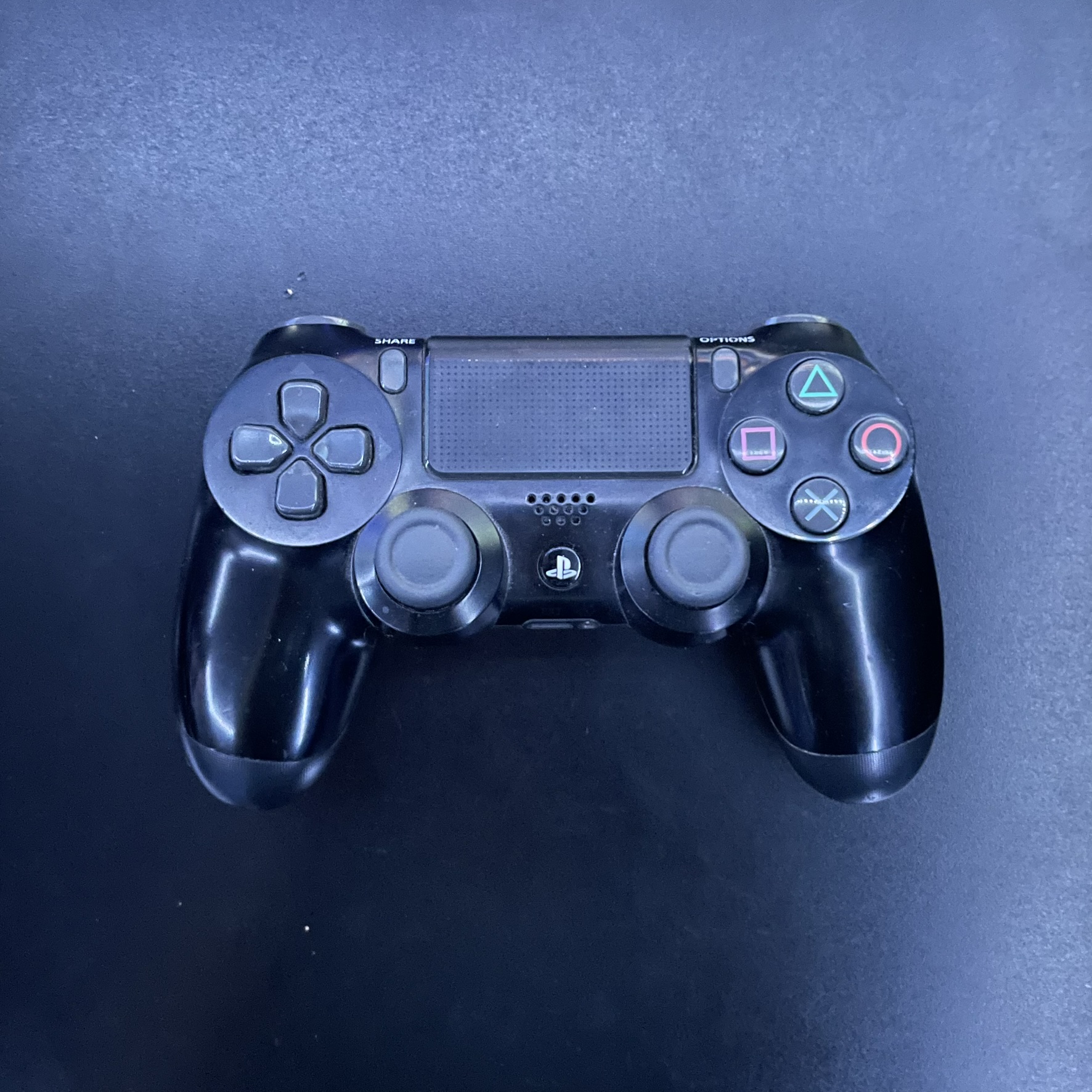This is a PlayStation 4 controller and the sound of its various buttons and joysticks, which is what it would sound like if it was being used