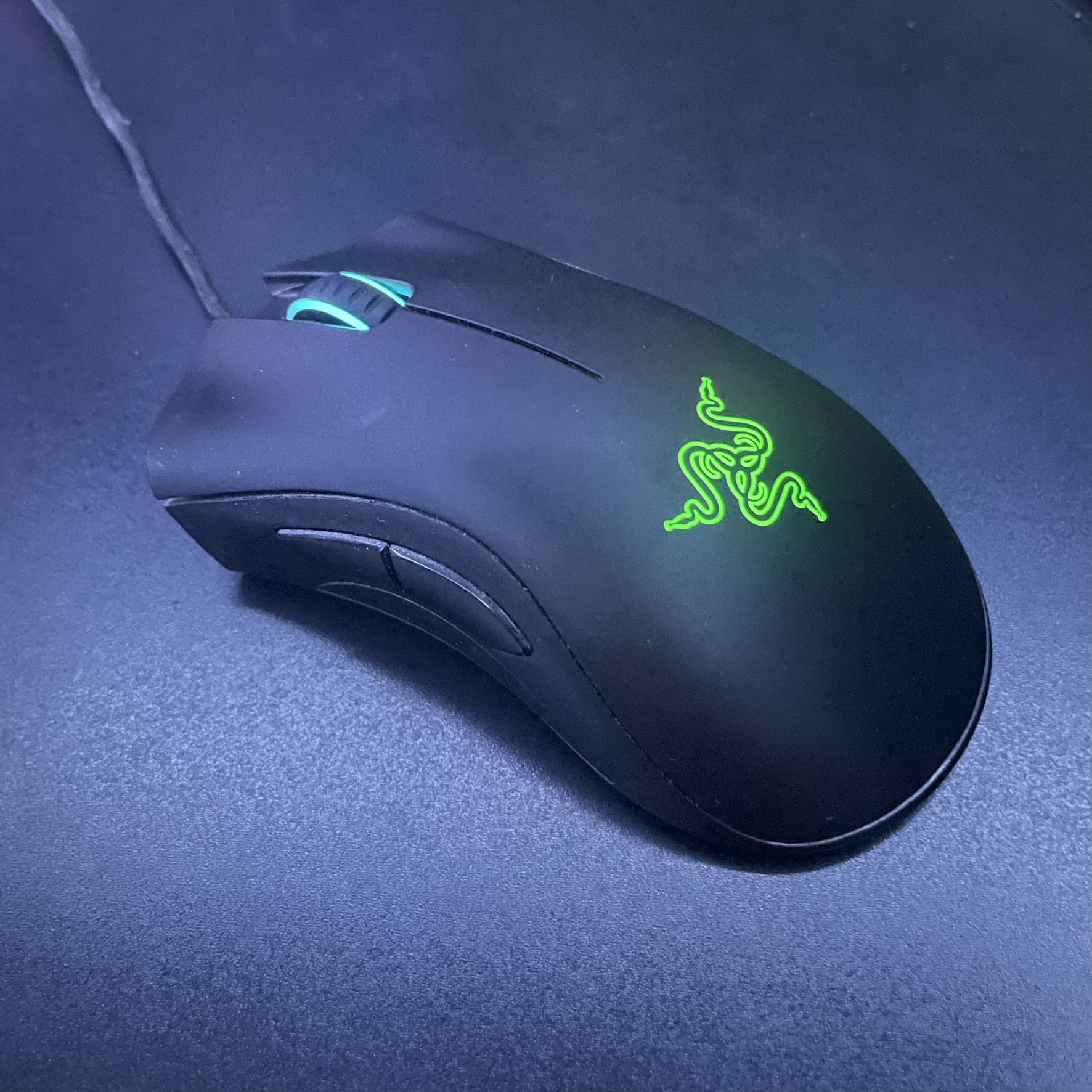 This is a gaming mouse with the sound of it being used with more clicky noises