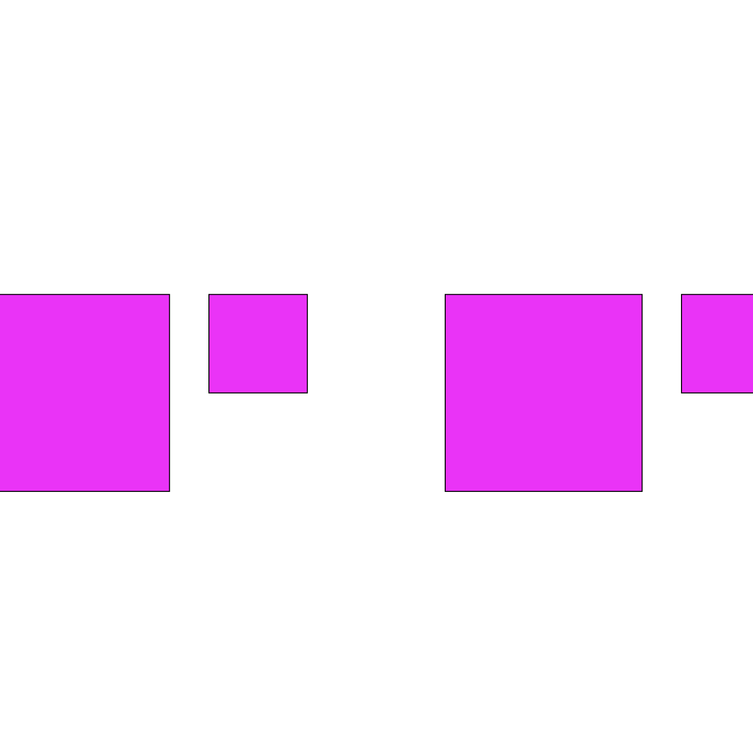 This is the fourth, with this one I added the squares and played with size and positioning.