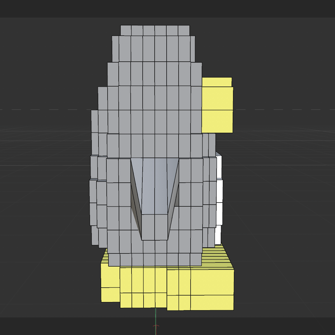 Penguin plush 3D angle 4