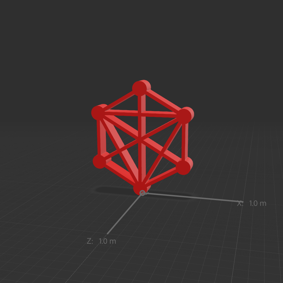 This is the IXD logo from the files placed in Adobe Aero